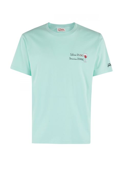 T-shirt mc2 saint barth portofino domenica divano salvia MC2 SAINT BARTH | T-shirt | PORTOFINO05283H55